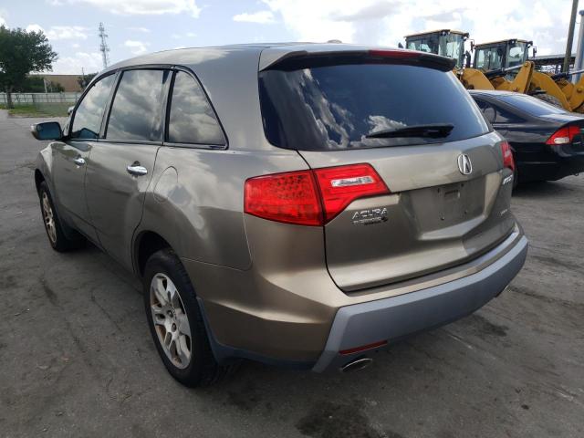Photo 3 from auction – 2009 ACURA MDX with VIN 2HNYD28299H005399