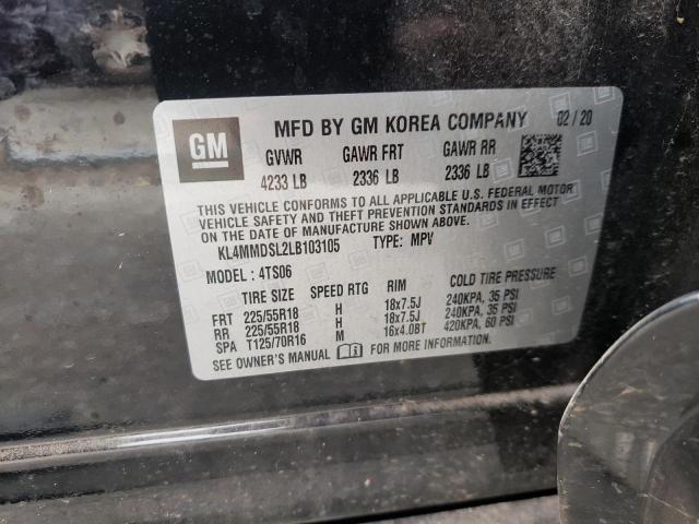 Photo 10 from auction – 2020 BUICK ENCORE GX with VIN KL4MMDSL2LB103105