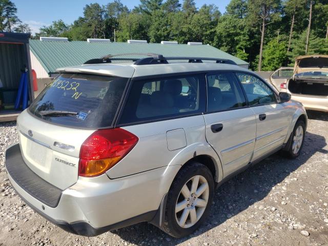 Photo 4 from auction – 2007 SUBARU LEGACY OUT with VIN 4S4BP61C177300708