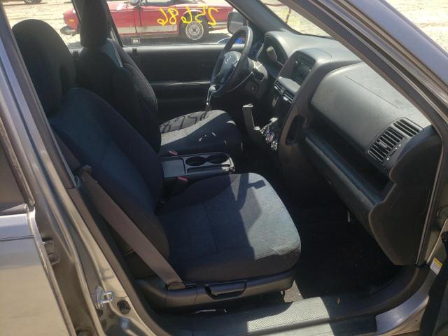 Photo 5 from auction – 2005 HONDA CR-V LX with VIN SHSRD68575U309366