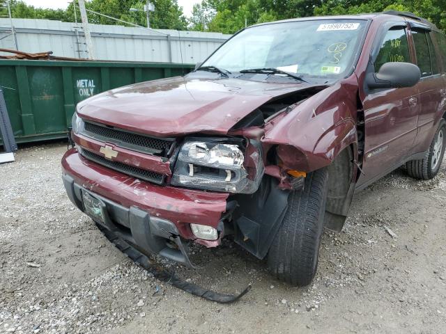 Photo 9 from auction – 2004 CHEVROLET TRAILBLAZE with VIN 1GNDT13S442386595