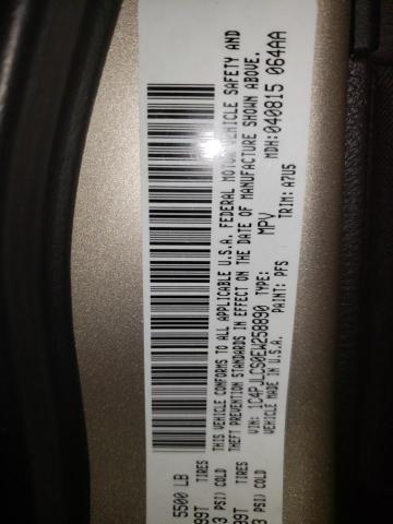 Photo 10 from auction – 2014 JEEP CHEROKEE L with VIN 1C4PJLCS0EW258890