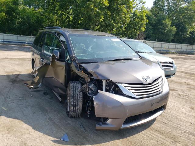 TOYOTA SIENNA XLE 2016 with VIN 5TDDK3DC8GS132528 - Photo from auction