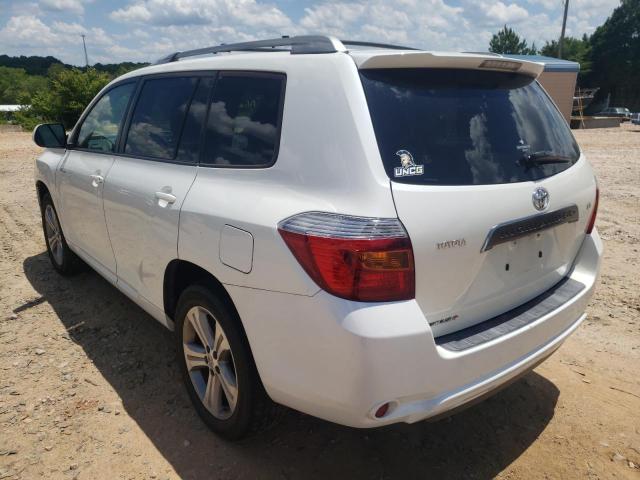 Photo 3 from auction – 2008 TOYOTA HIGHLANDER with VIN JTEDS43A282058842