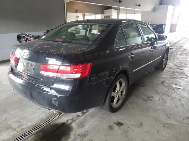 Photo 4 from auction – 2008 HYUNDAI SONATA SE with VIN 5NPEU46F78H389327