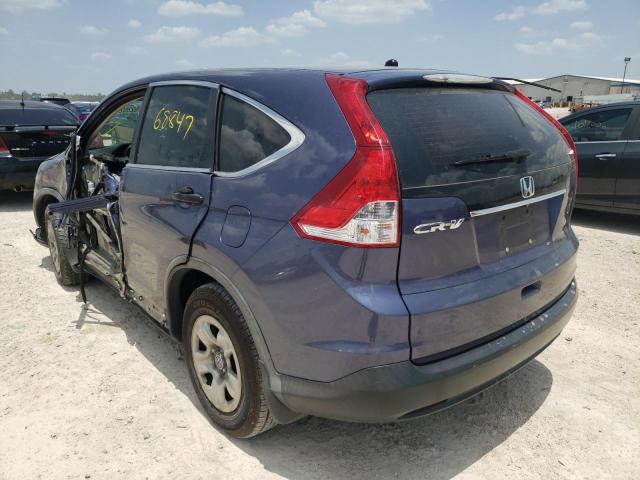 Photo 3 from auction – 2014 HONDA CR-V LX with VIN 3CZRM3H33EG707571