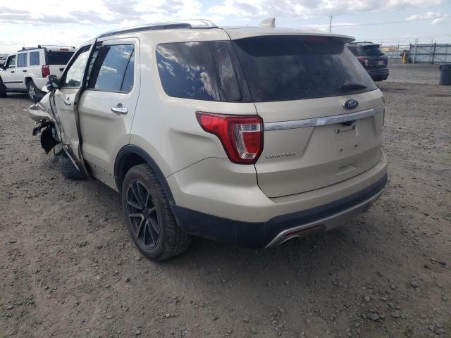 Photo 3 from auction – 2017 FORD EXPLORER L with VIN 1FM5K8FH5HGC85787