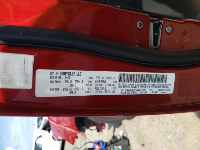 Zdjęcie 10 z aukcji – 2009 DODGE JOURNEY SE z VIN 3D4GG47B29T548643