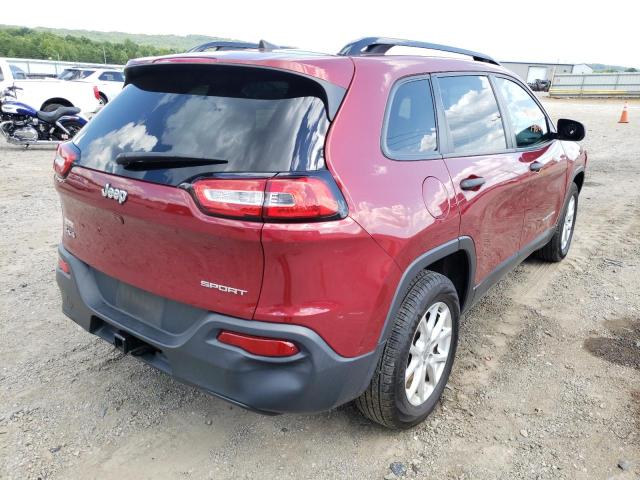 Photo 4 from auction – 2016 JEEP CHEROKEE S with VIN 1C4PJMAB9GW309766