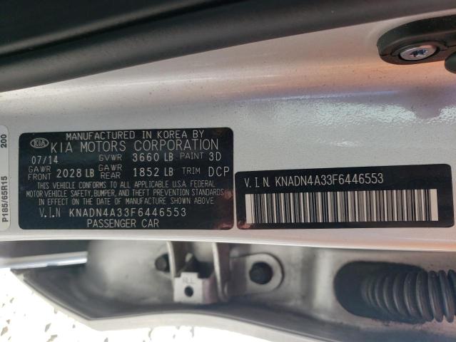 Photo 10 from auction – 2015 KIA RIO EX with VIN KNADN4A33F6446553