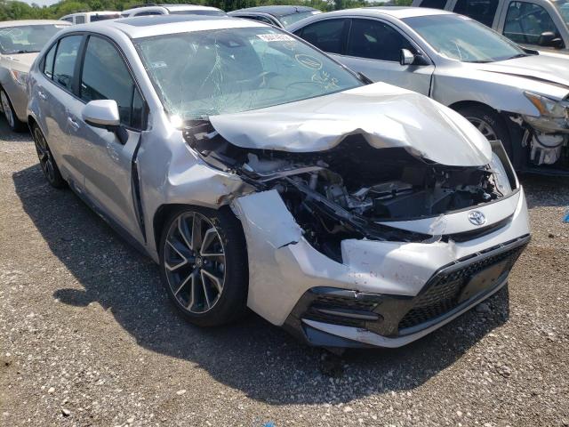 TOYOTA COROLLA SE 2020 with VIN 5YFP4RCE2LP051007 - Photo from auction