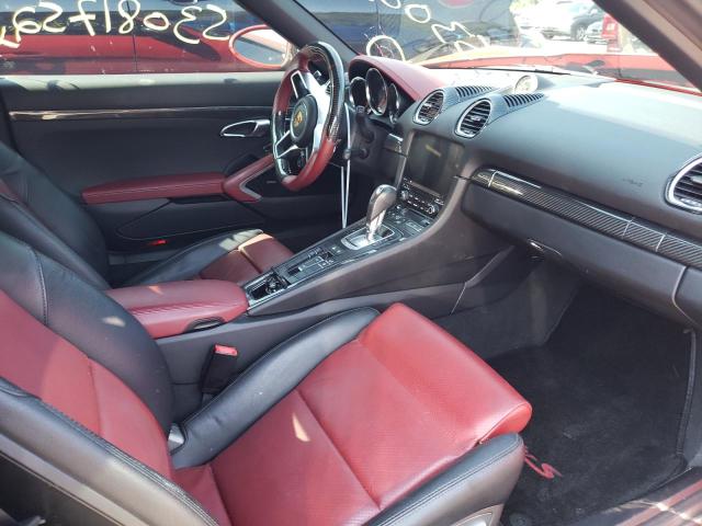 Photo 5 from auction – 2017 PORSCHE BOXSTER S with VIN WP0CB2A87HS240976