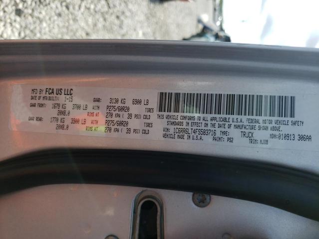 Photo 10 from auction – 2015 RAM 1500 SLT with VIN 1C6RR6LT4FS583716