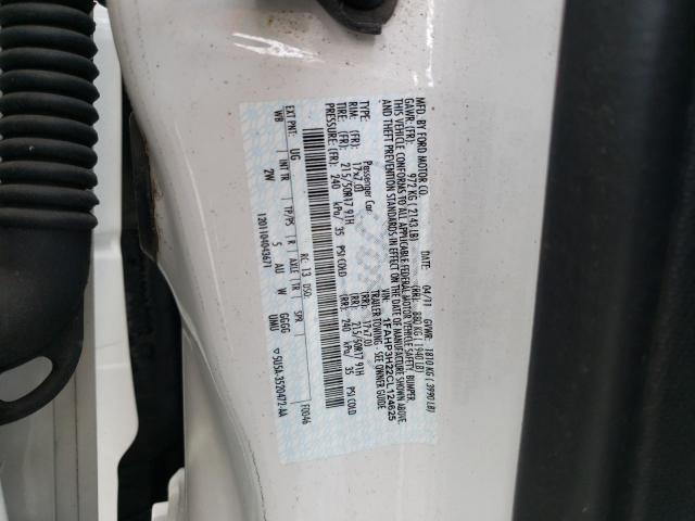 Photo 10 from auction – 2012 FORD FOCUS SEL with VIN 1FAHP3H22CL124625