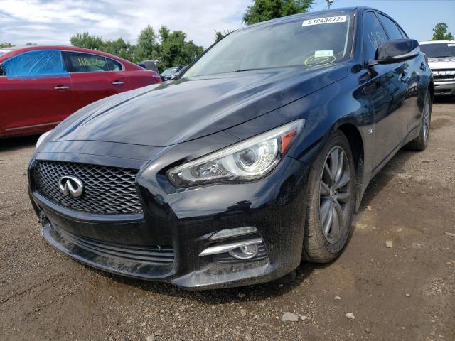 Photo 2 from auction – 2014 INFINITI Q50 BASE with VIN JN1BV7AR1EM695544