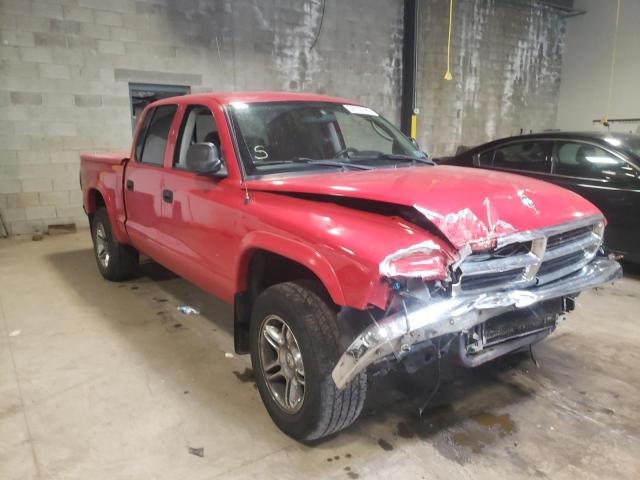 DODGE DAKOTA QUA 2004 with VIN 1D7HG48N44S691247 - Photo from auction