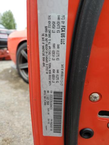 Photo 10 from auction – 2018 DODGE CHALLENGER with VIN 2C3CDZC94JH204219
