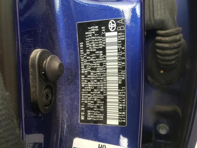 Photo 10 from auction – 2014 TOYOTA COROLLA L with VIN 5YFBURHE0EP133873