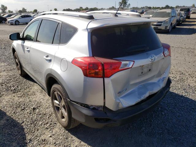Photo 3 from auction – 2015 TOYOTA RAV4 XLE with VIN JTMWFREV2FJ048460