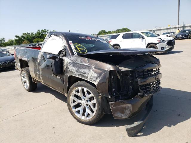 CHEVROLET SILVERADO 2018 with VIN 1GCNCNEC0JZ265253 - Photo from auction