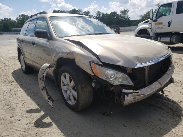 SUBARU OUTBACK 2. 2008 with VIN 4S4BP61C887325154 - Photo from auction