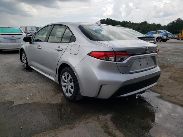 Photo 3 from auction – 2022 TOYOTA COROLLA LE with VIN JTDEPMAE4NJ225221