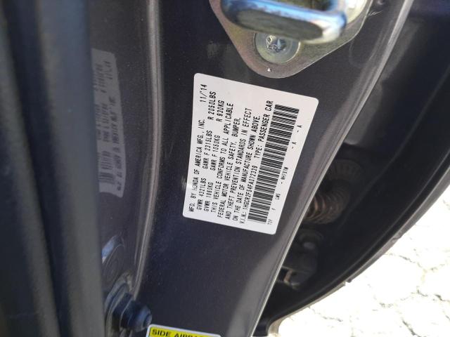 Photo 10 from auction – 2015 HONDA ACCORD SPO with VIN 1HGCR2F54FA072339