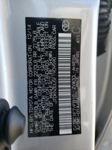 Photo 10 from auction – 2015 TOYOTA PRIUS with VIN JTDKN3DU5F1909590
