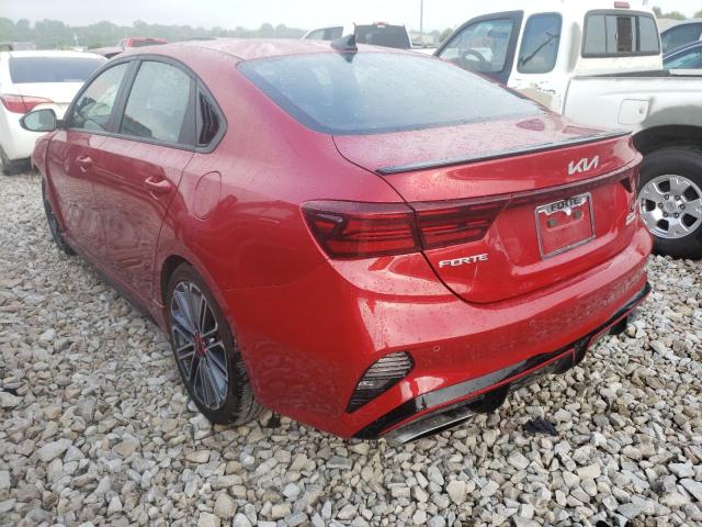 Photo 3 from auction – 2022 KIA FORTE GT with VIN 3KPF44AC0NE464550
