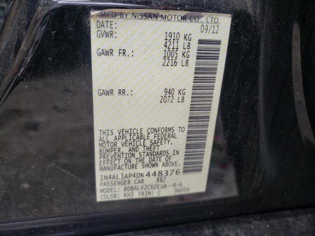 Photo 10 from auction – 2013 NISSAN ALTIMA 2.5 with VIN 1N4AL3AP4DN448376