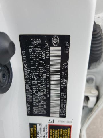 Photo 10 from auction – 2014 TOYOTA CAMRY L with VIN 4T1BF1FK6EU410433