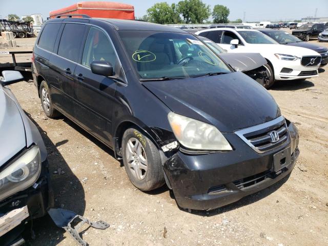 HONDA ODYSSEY EX 2007 with VIN 5FNRL38787B105740 - Photo from auction