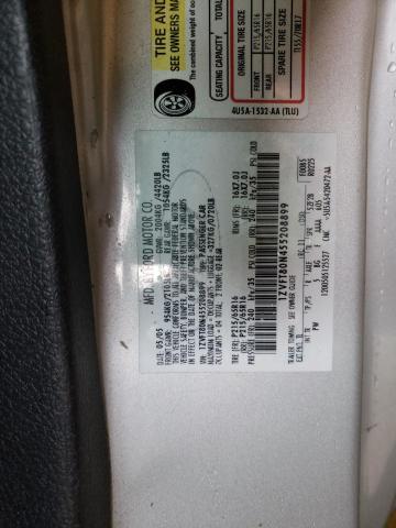 Photo 10 from auction – 2005 FORD MUSTANG with VIN 1ZVFT80N455208899