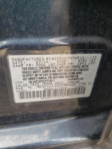 Photo 10 from auction – 2014 NISSAN SENTRA S with VIN 3N1AB7AP4EY279911