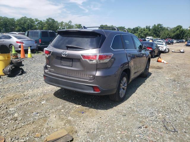 Photo 4 from auction – 2015 TOYOTA HIGHLANDER with VIN 5TDZKRFH2FS115112
