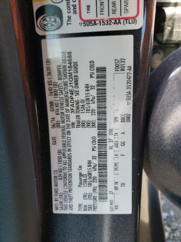Photo 10 from auction – 2016 FORD FIESTA SE with VIN 3FADP4EJ1GM184688