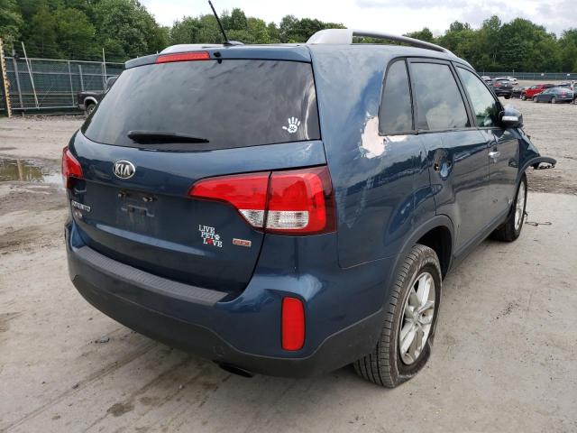 Photo 4 from auction – 2014 KIA SORENTO LX with VIN 5XYKTDA76EG427509