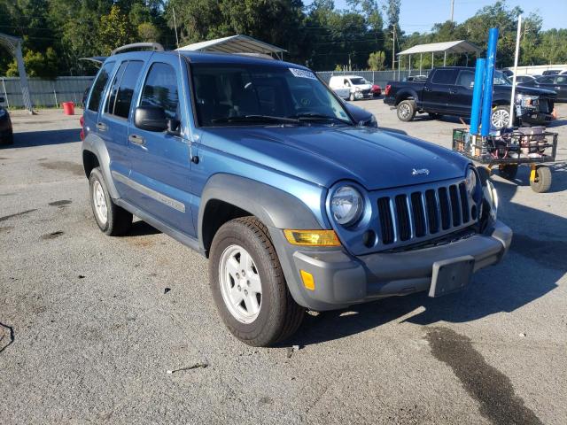Photo 1 from auction – 2006 JEEP LIBERTY SP with VIN 1J4GL48K76W226071