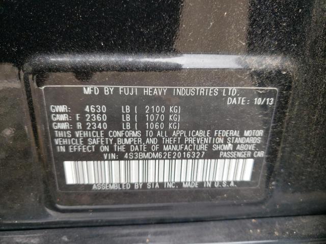Photo 10 from auction – 2014 SUBARU LEGACY 3.6 with VIN 4S3BMDM62E2016327