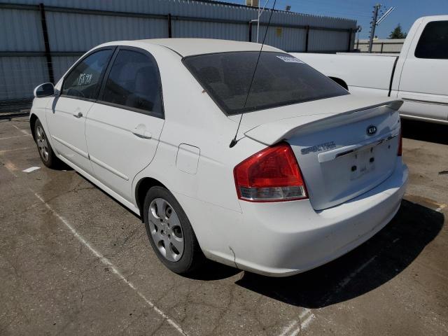 Photo 3 from auction – 2007 KIA SPECTRA EX with VIN KNAFE122175483573