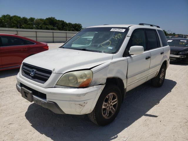 Photo 2 from auction – 2004 HONDA PILOT EXL with VIN 5FNYF18504B008775