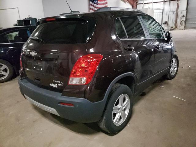 Photo 4 from auction – 2015 CHEVROLET TRAX 1LT with VIN KL7CJRSB6FB135328