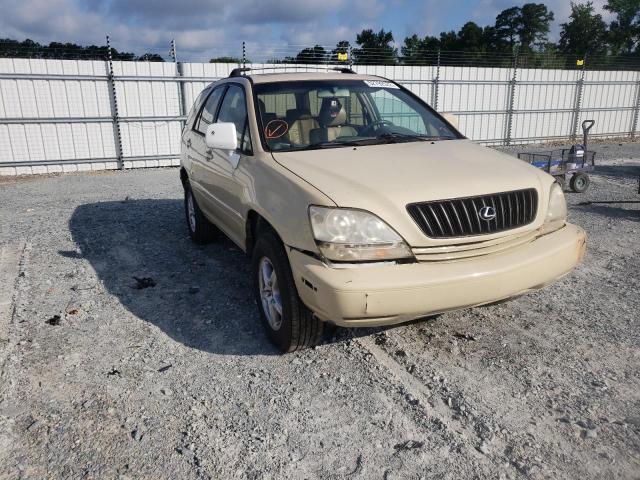 LEXUS RX 300 1999 with VIN JT6GF10U6X0043801 - Photo from auction