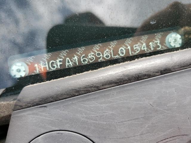 Photo 10 from auction – 2006 HONDA CIVIC LX with VIN 1HGFA16596L015413