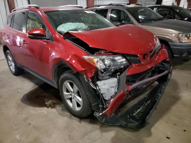 TOYOTA RAV4 XLE 2014 with VIN JTMRFREV6ED095355 - Photo from auction