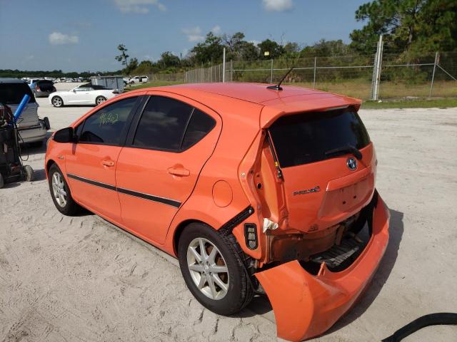 Photo 3 from auction – 2013 TOYOTA PRIUS C with VIN JTDKDTB38D1035889