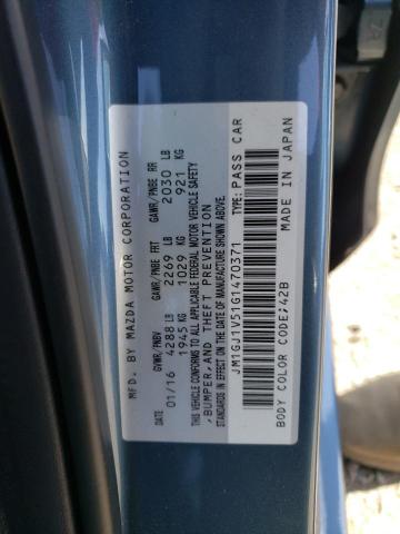 Photo 10 from auction – 2016 MAZDA 6 TOURING with VIN JM1GJ1V51G1470371