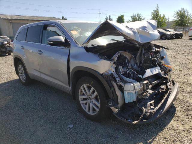TOYOTA HIGHLANDER 2016 with VIN 5TDBKRFH5GS333547 - Photo from auction