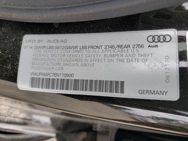 Photo 10 from auction – 2014 AUDI A6 PREMIUM with VIN WAUFMAFC7EN110900