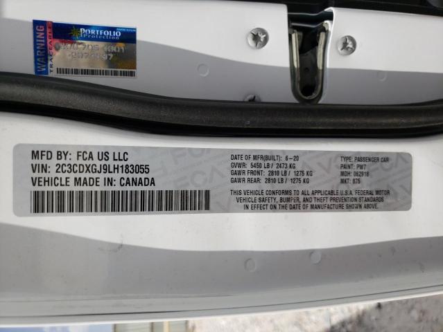 Photo 10 from auction – 2020 DODGE CHARGER SC with VIN 2C3CDXGJ9LH183055
